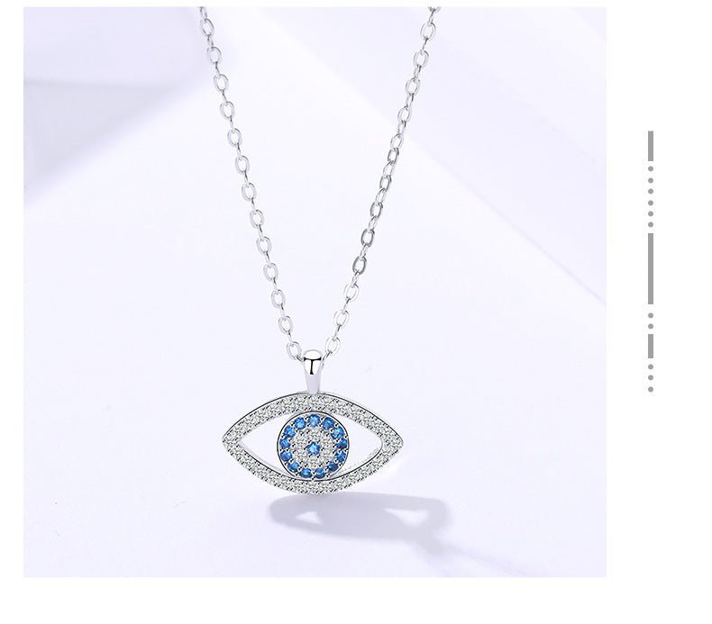 S925 Necklace Eye Pendant