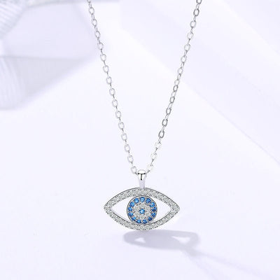 S925 Necklace Eye Pendant