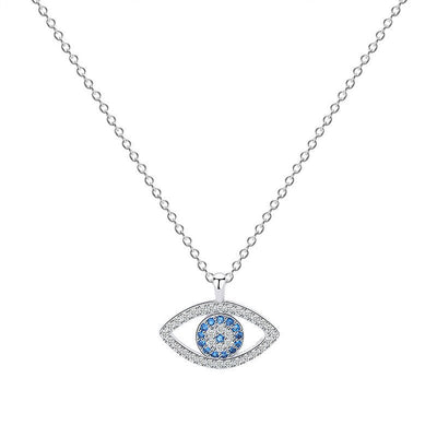 S925 Necklace Eye Pendant