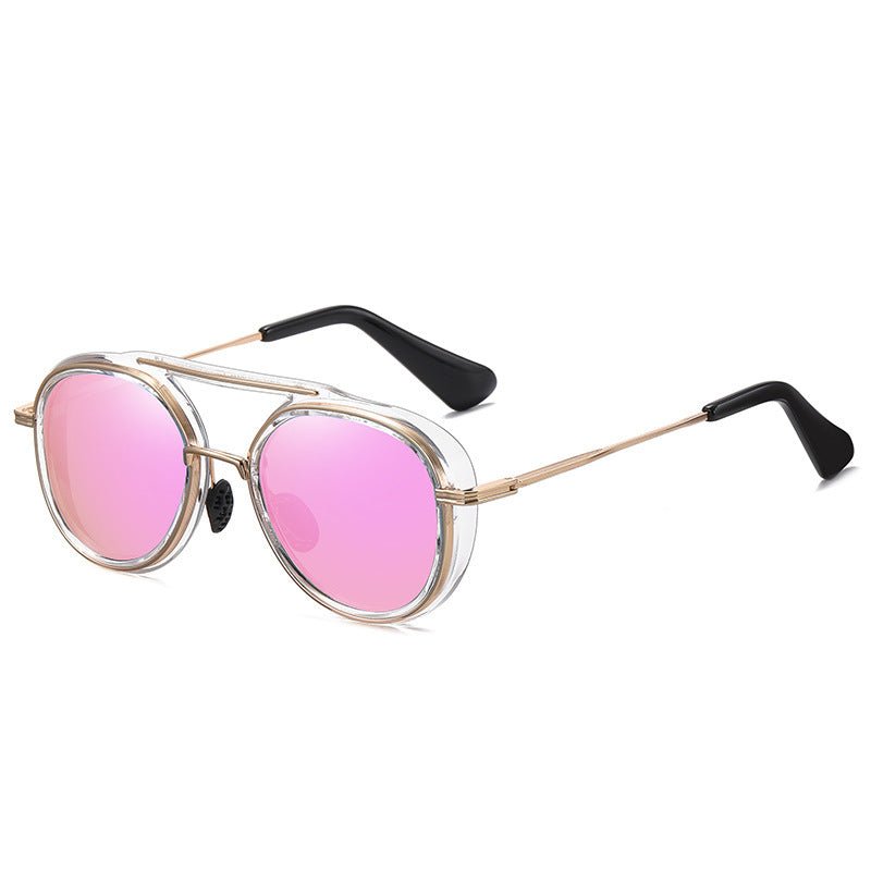 Modische Sonnenbrille aus Metall