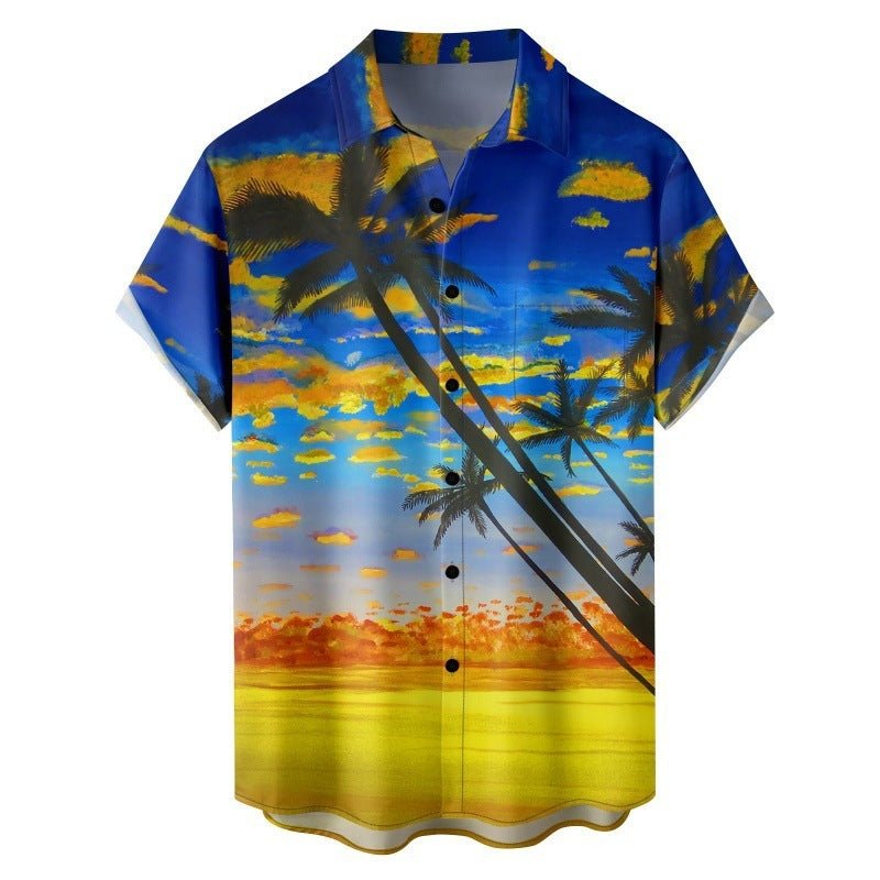 Sommerhemd im Hawaii-Stil