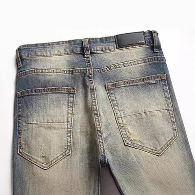 Fashion Elastic Slim Fit Jeans