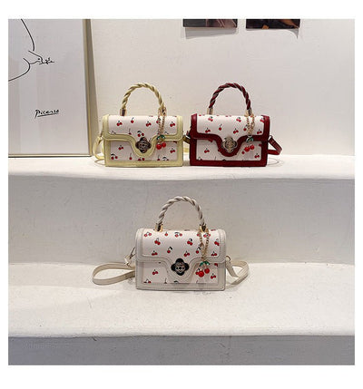 Cute Cherry Portable  Bag