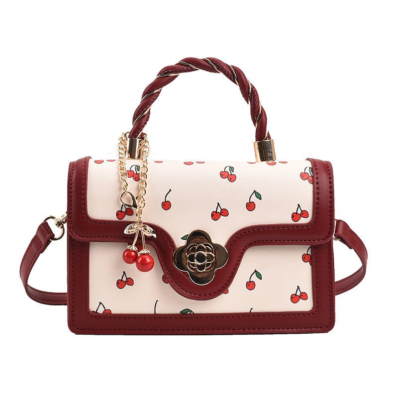 Cute Cherry Portable  Bag