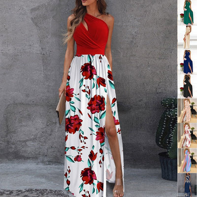 One-shoulder Long Dress