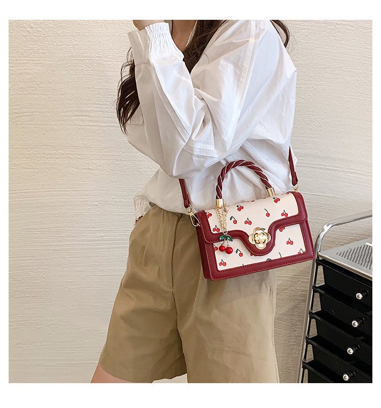 Cute Cherry Portable  Bag