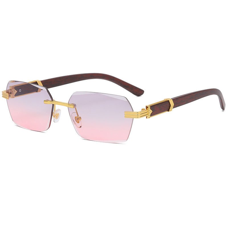 Irregular Metal Sunglasses