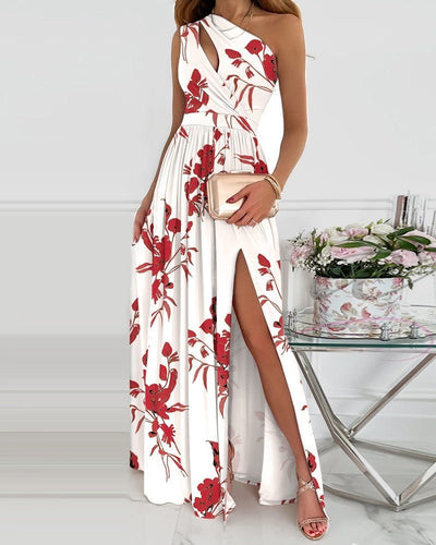 One-shoulder Long Dress