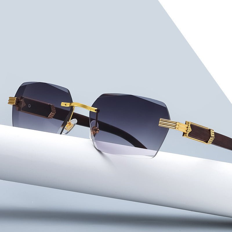 Irregular Metal Sunglasses