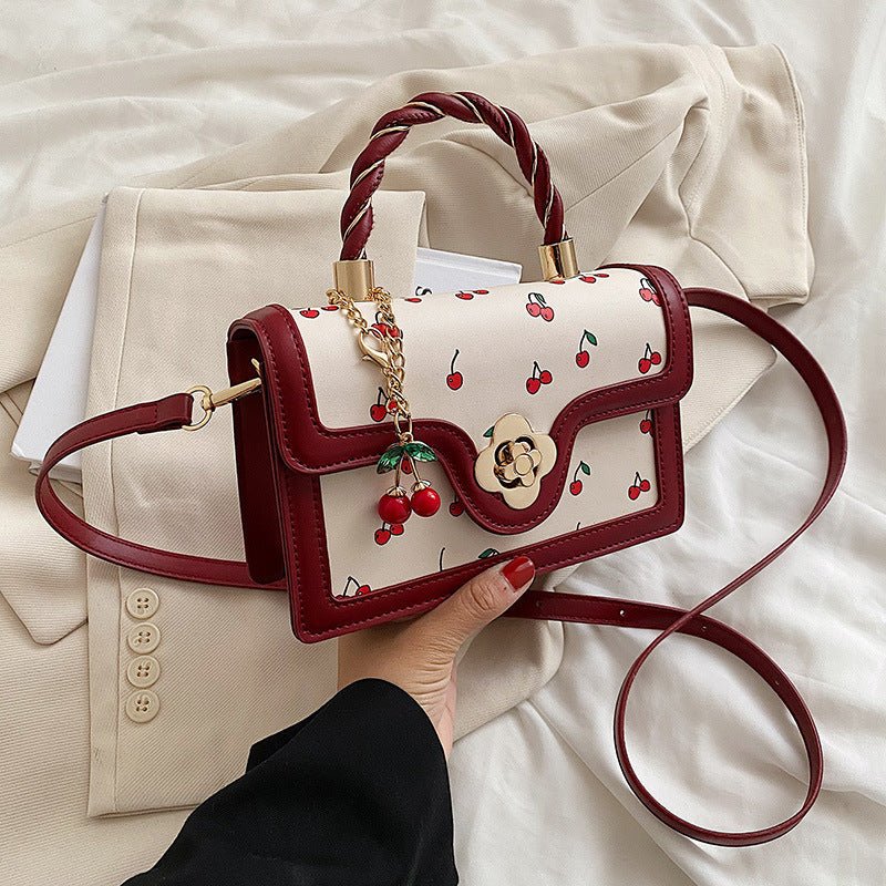 Cute Cherry Portable  Bag