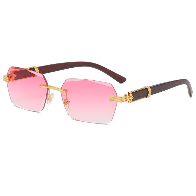 Irregular Metal Sunglasses