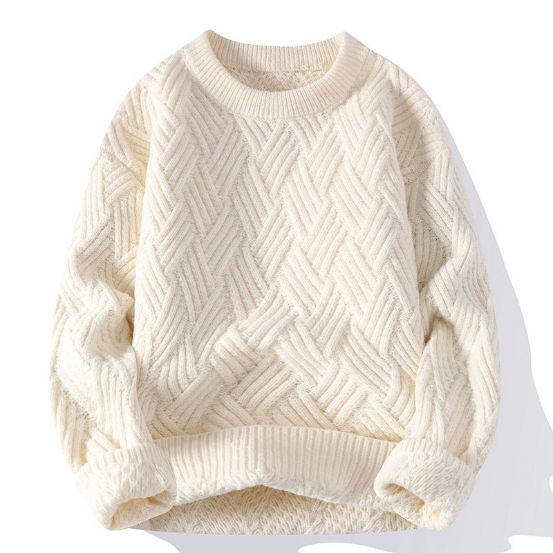 Autumn And Winter Clothing New Men's Thick Sweater - Belisimo