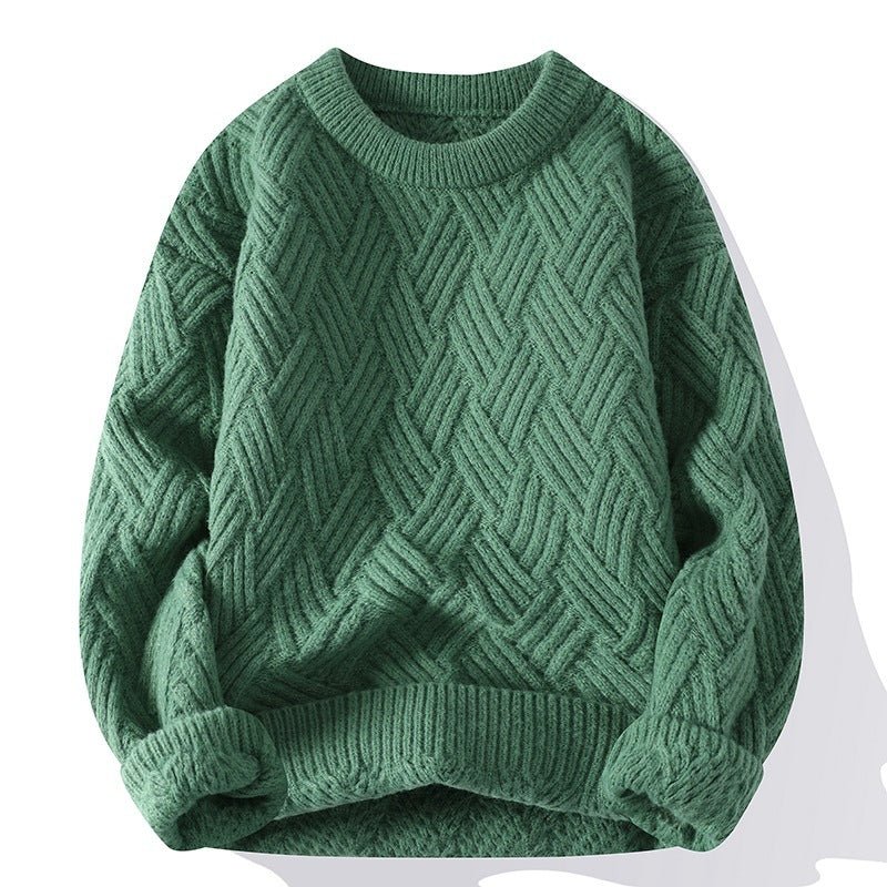 Autumn And Winter Clothing New Men's Thick Sweater - Belisimo