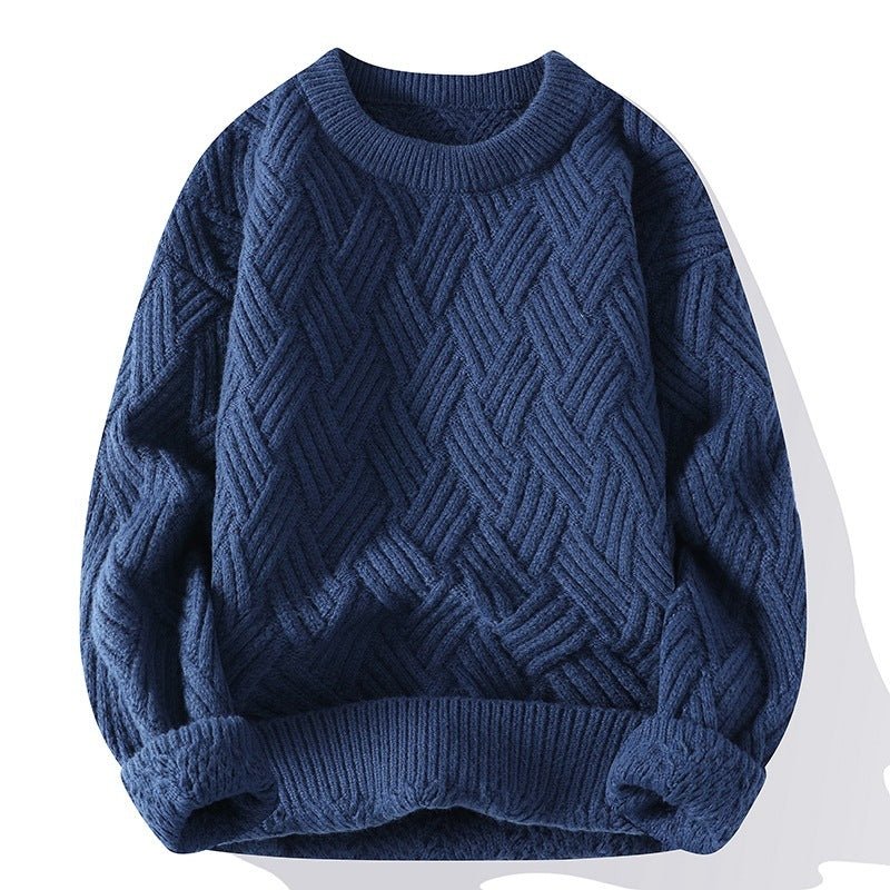 Autumn And Winter Clothing New Men's Thick Sweater - Belisimo