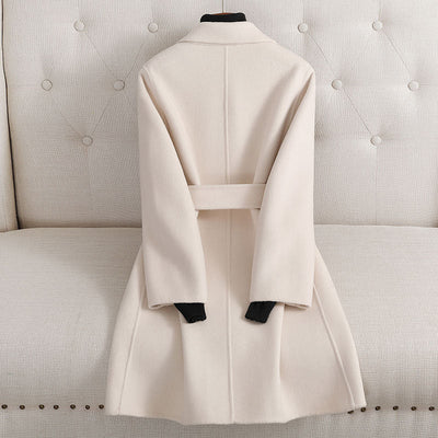 Autumn And Winter New Double - sided Cashmere Coat - Belisimo