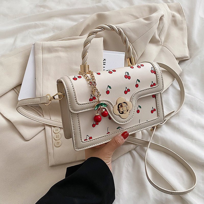 Cute Cherry Portable  Bag