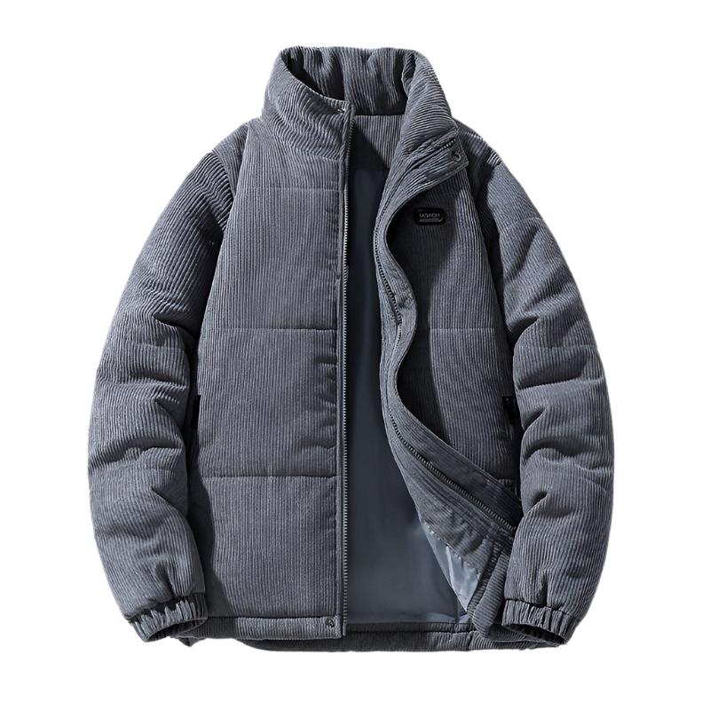 Cotton Coat Winter Men's Stand - up Collar Thermal Windproof Jacket - Belisimo