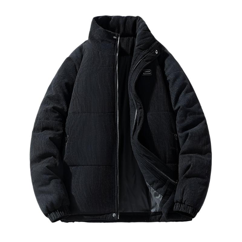 Cotton Coat Winter Men's Stand - up Collar Thermal Windproof Jacket - Belisimo