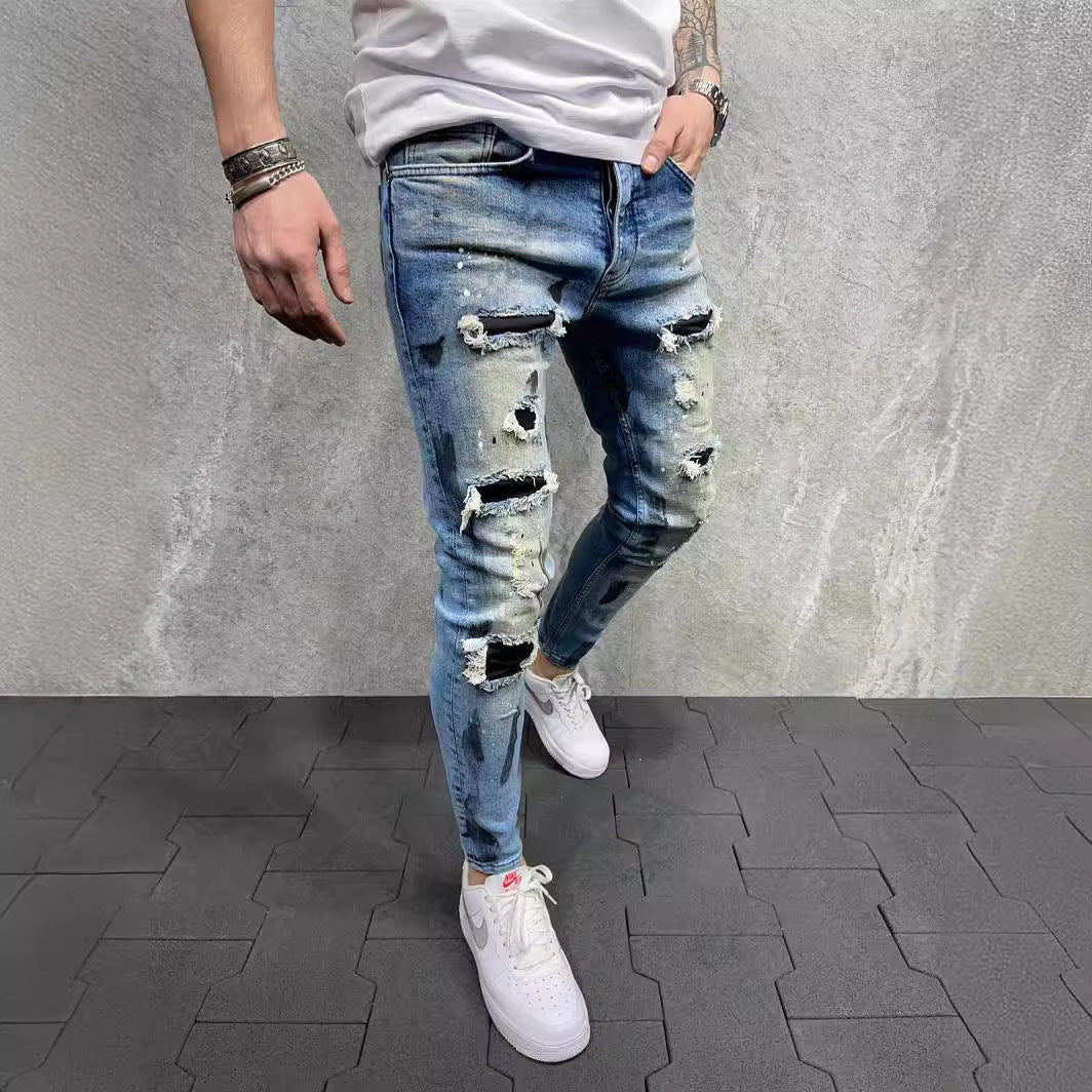 Casual Ripped Jeans