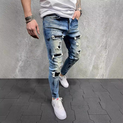 Casual Ripped Jeans