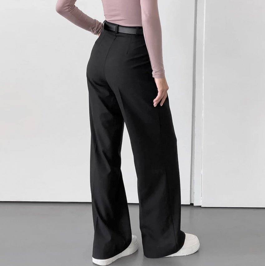 Fashionable Simple Niche Suit Pants For Women - Belisimo