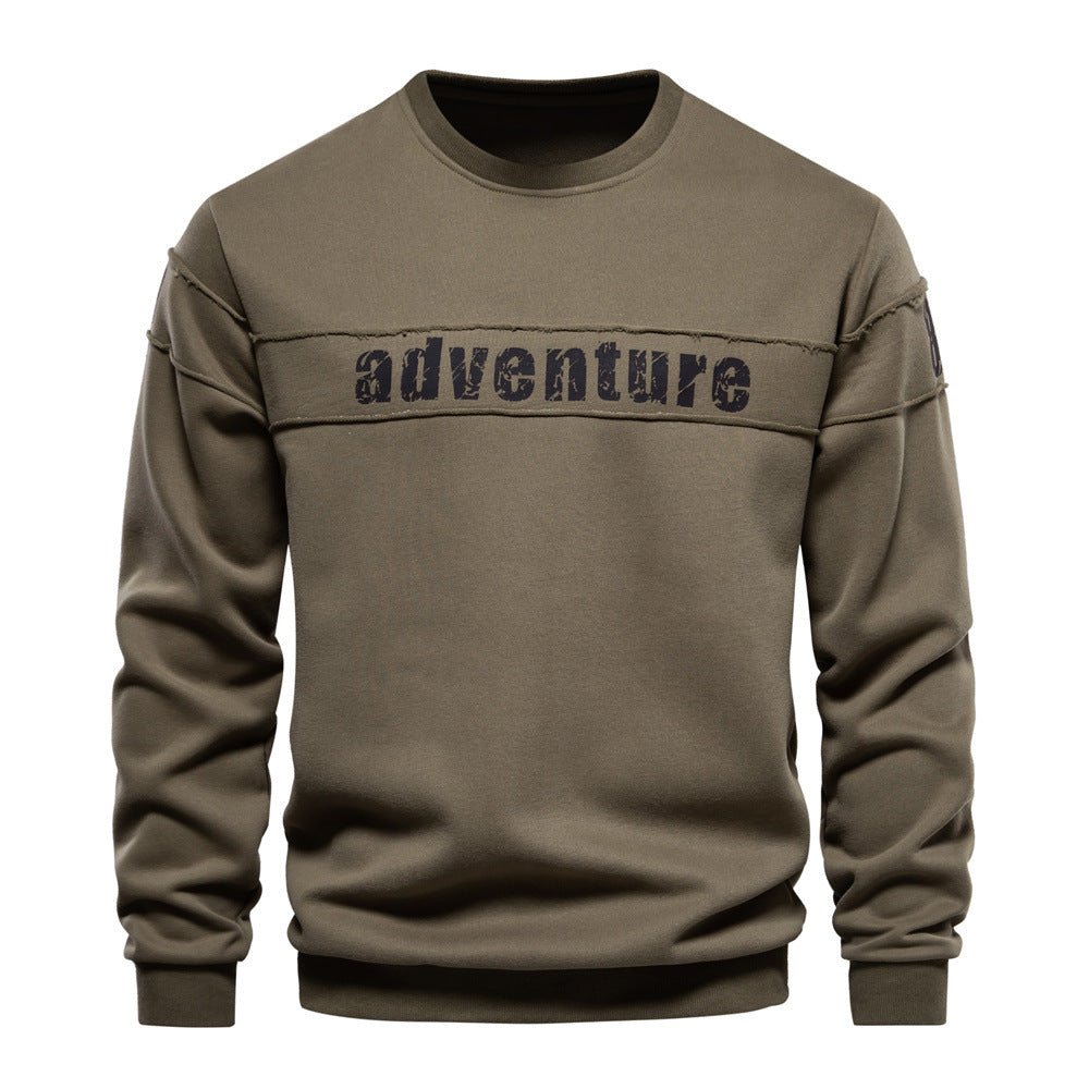 Long Sleeve Sweater Trendy All - matching Men's Clothing - Belisimo