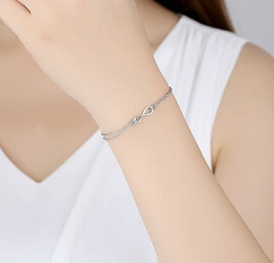 Love S925 sterling silver bracelet - Belisimo