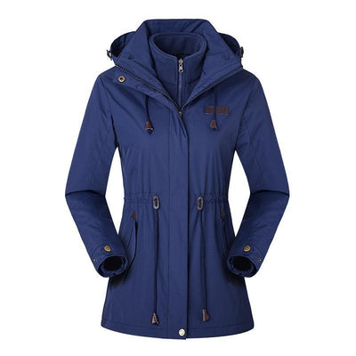 Multi - color Optional Medium And Long Jackets Outdoor Fashion Can Be Waist Warm - Belisimo