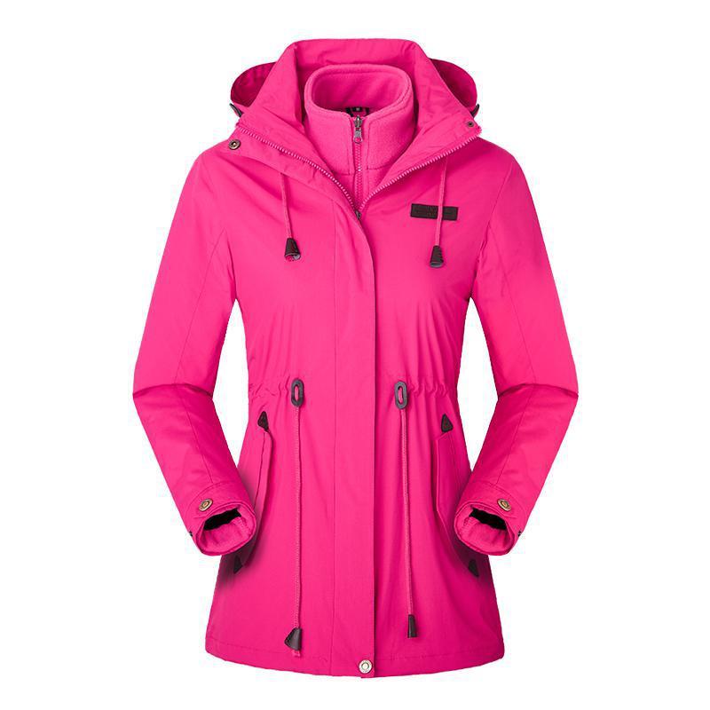 Multi - color Optional Medium And Long Jackets Outdoor Fashion Can Be Waist Warm - Belisimo