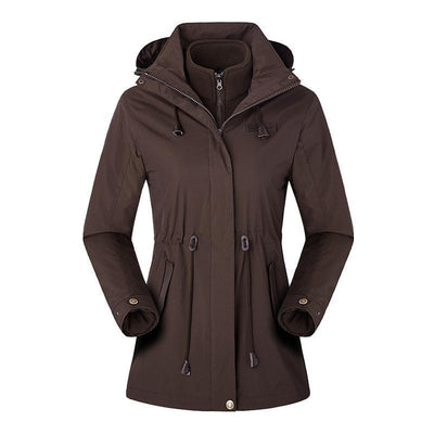 Multi - color Optional Medium And Long Jackets Outdoor Fashion Can Be Waist Warm - Belisimo