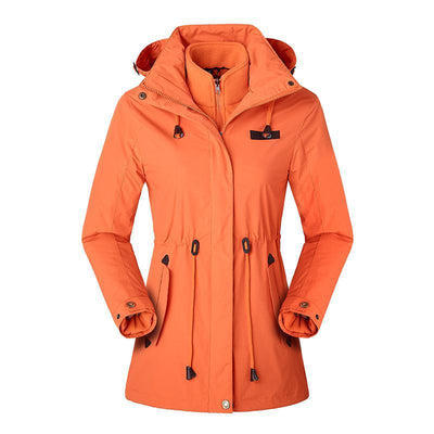 Multi - color Optional Medium And Long Jackets Outdoor Fashion Can Be Waist Warm - Belisimo