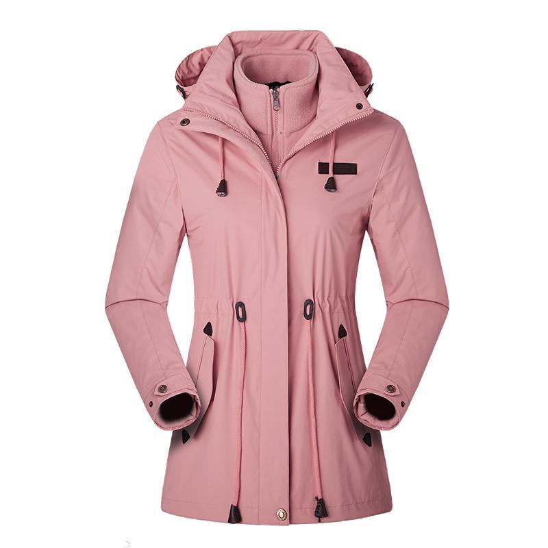 Multi - color Optional Medium And Long Jackets Outdoor Fashion Can Be Waist Warm - Belisimo