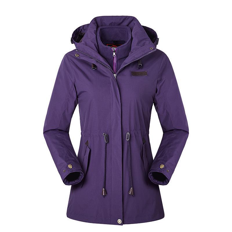 Multi - color Optional Medium And Long Jackets Outdoor Fashion Can Be Waist Warm - Belisimo