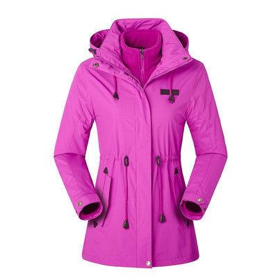 Multi - color Optional Medium And Long Jackets Outdoor Fashion Can Be Waist Warm - Belisimo