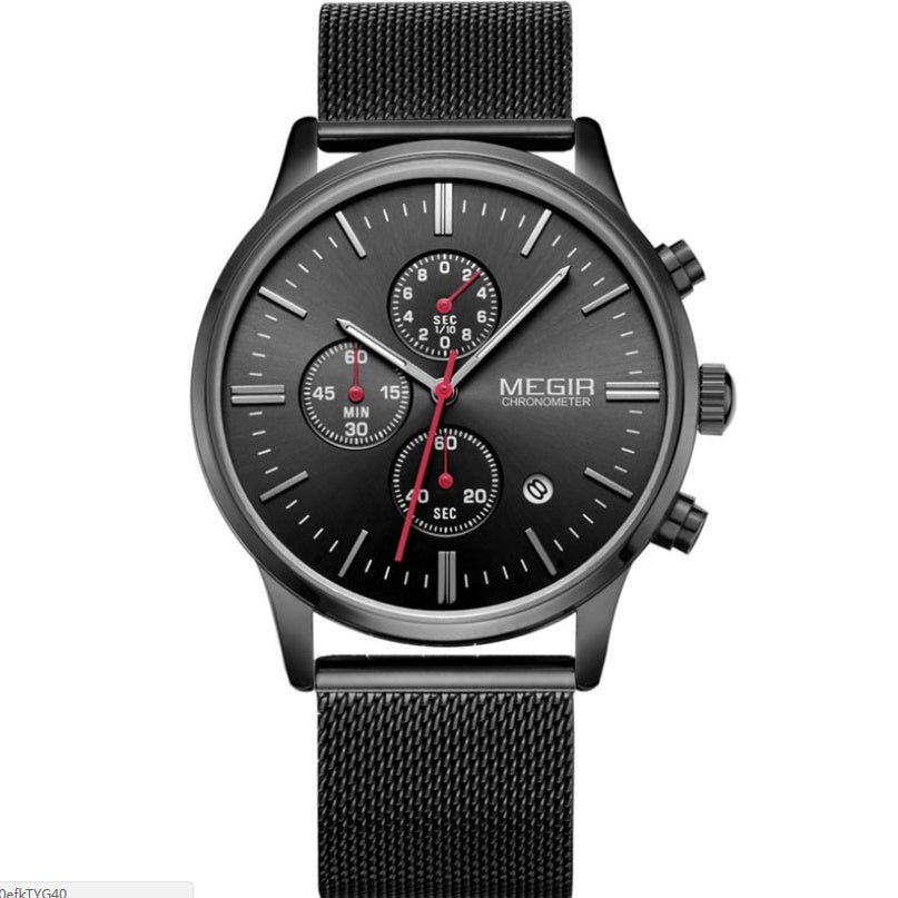 Sleek minimalist fashion top luxury Men Watch - Belisimo