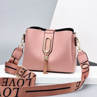 Small Bags Women Women's Bags Shoulder Messenger Bag All - match Pure Trend Color Casual Handbag - Belisimo