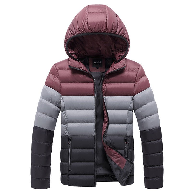 Thick Warm Jacket Casual Trendy Brand Down Padded Jacket - Belisimo