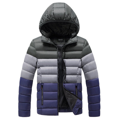 Thick Warm Jacket Casual Trendy Brand Down Padded Jacket - Belisimo