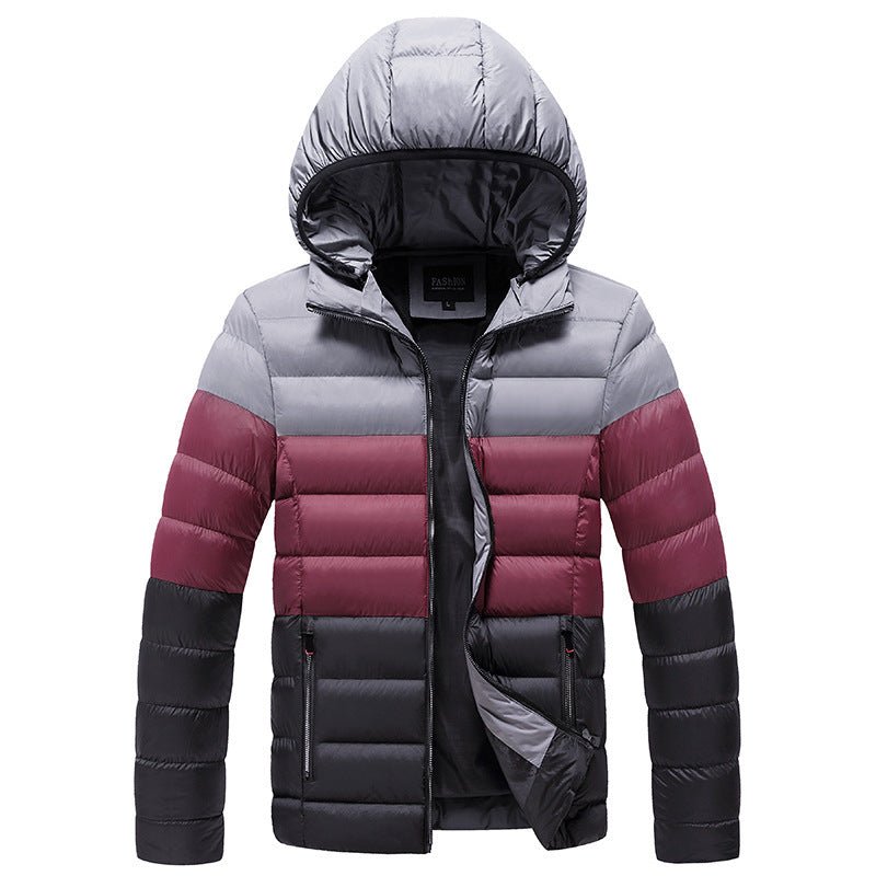 Thick Warm Jacket Casual Trendy Brand Down Padded Jacket - Belisimo