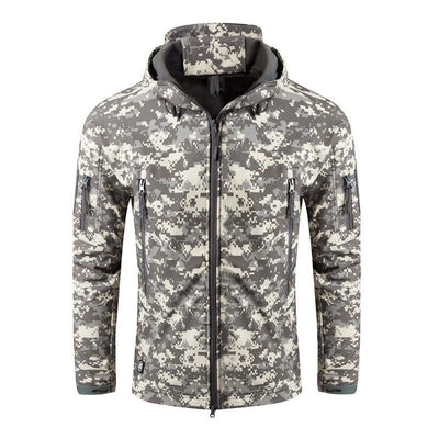 Warm And Cold Camouflage Tactical Jacket - Belisimo