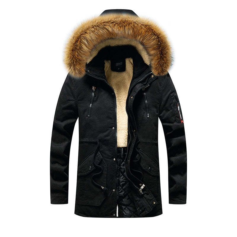 Winter Jacket Men's Trend Big Cotton - Belisimo