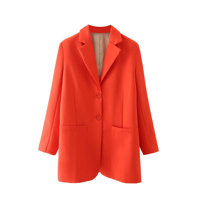 Women's Casual Fashion Suit Jacket - Belisimo